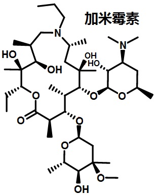 加米霉素的結(jié)構(gòu)式